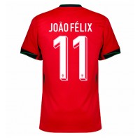 Billiga Portugal Joao Felix #11 Hemma fotbollskläder EM 2024 Kortärmad